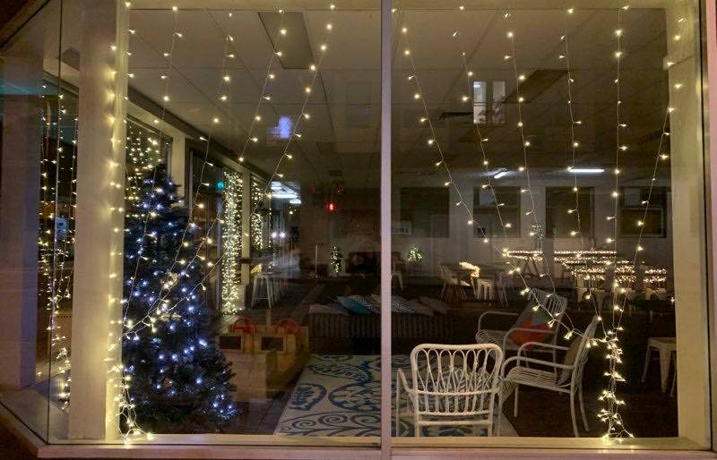 FESTIVE: Beyond Church at 169 Vincent Street is among the businesses participating in Cessnock Chamber of Commerce's Christmas display competition.
