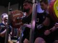 Kurri Kurri's Michael Walters deadlifting at nationals, which was held in Wallsend from April 26 to 28. Picture supplied