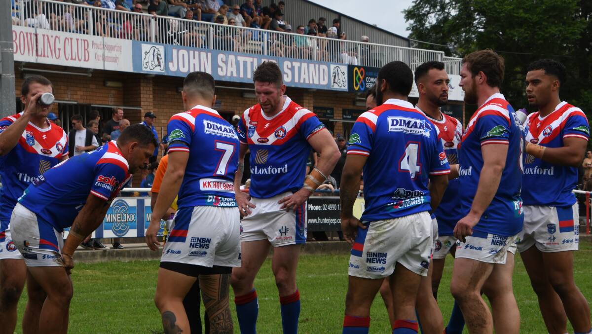 Kurri Kurri against Maitland earlier this season. A heavily depleted Bulldogs side were beaten 64-6 by Wyong on Saturday, July 1. Picture file