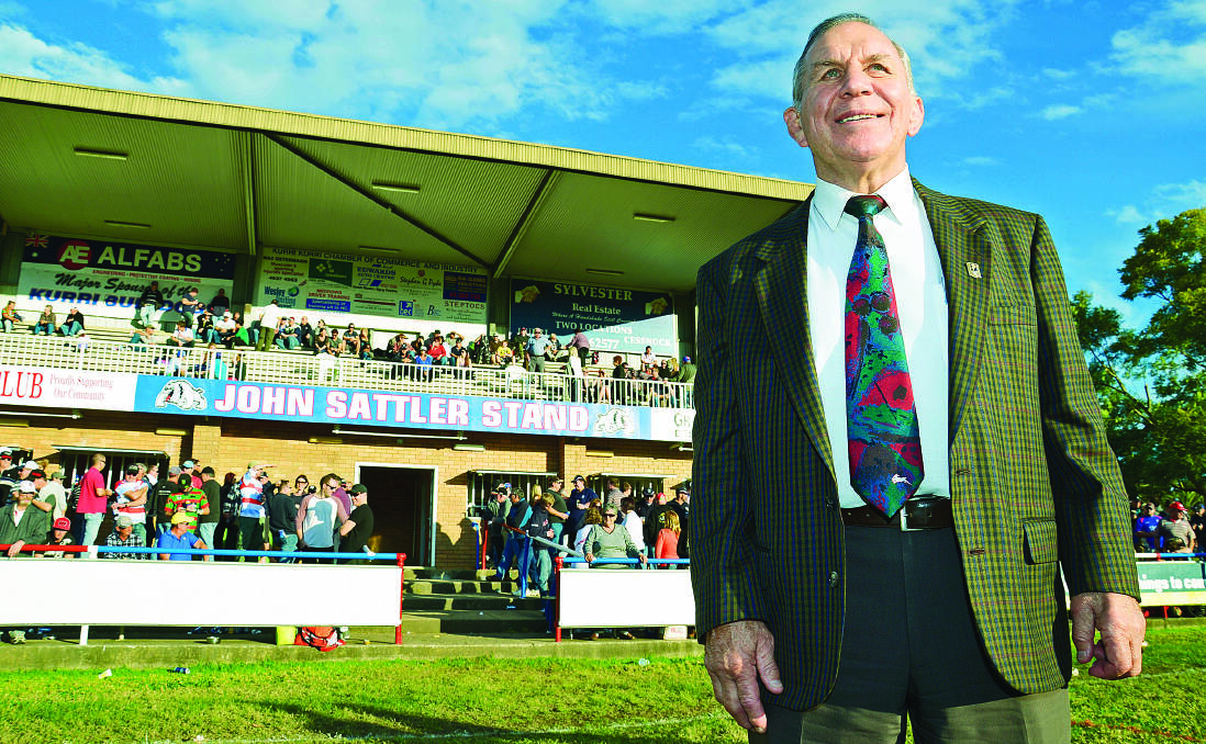 Kurri Kurri Bulldogs legend John Sattler passed away this week aged 80. As a mark of respect the Bulldogs players and club staff will wear black armbands when they play Maitland on Sunday. Picture file