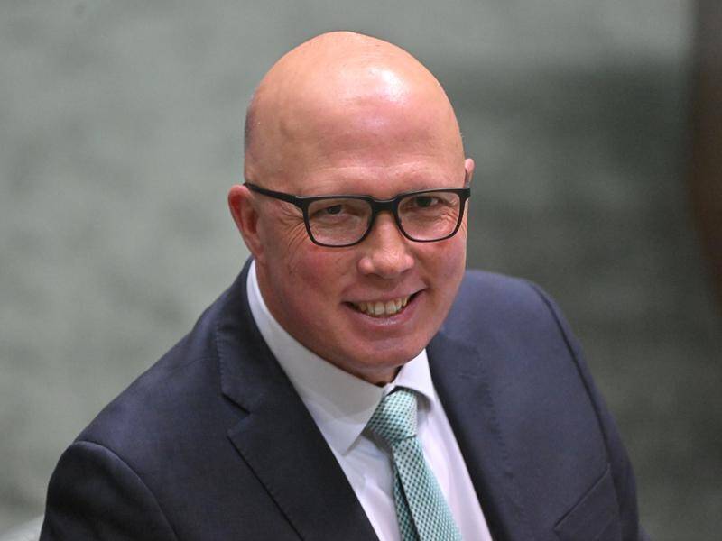 Peter Dutton has been adamant he was never briefed about the bribery investigation. (Mick Tsikas/AAP PHOTOS)